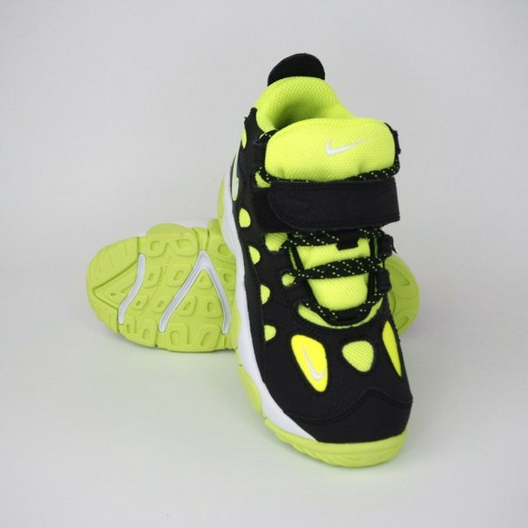Nike Turf Raider TD Toddler Shoes Black White Volt - Picture 10 of 12